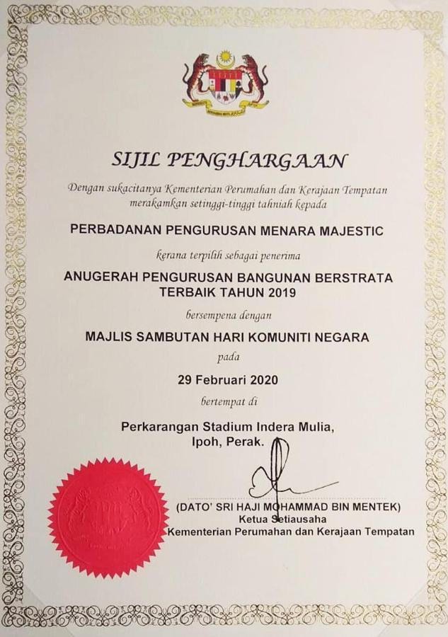 Apartment H2h - Summer Holidays Majestic Ipoh
